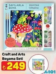 CRAFT AND ARTS BOYAMA SETİ fiyat ve kampanya bilgisi